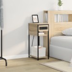 vidaXL Dulap de noapte Stejar sonoma 28.1 x 40.9 x 75 cm Lemn compozit vidaXL Dulap de noapte Stejar sonoma 28.1 x 40.9 x 75 cm Lemn compozit