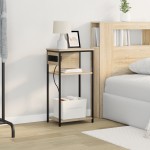 vidaXL Dulap de noapte Stejar sonoma 28.1 x 40.9 x 75 cm Lemn compozit vidaXL Dulap de noapte Stejar sonoma 28.1 x 40.9 x 75 cm Lemn compozit