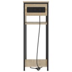 vidaXL Dulap de noapte Stejar sonoma 28.1 x 40.9 x 75 cm Lemn compozit vidaXL Dulap de noapte Stejar sonoma 28.1 x 40.9 x 75 cm Lemn compozit