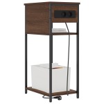 vidaXL Dulap de noapte Stejar brun 41 x 28 x 76 cm Lemn compozit vidaXL Dulap de noapte Stejar brun 41 x 28 x 76 cm Lemn compozit