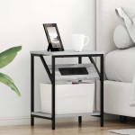 vidaXL Dulap de noapte sonoma gri 38 x 30 x 48 cm Lemn compozit vidaXL Dulap de noapte sonoma gri 38 x 30 x 48 cm Lemn compozit