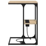 vidaXL Noptieră Sonoma oak 41.5 x 26 x 60.5 cm Lemn compozit
