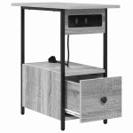vidaXL Dulap de noapte sonoma gri 60 x 30 x 61 cm Lemn compozit vidaXL Dulap de noapte sonoma gri 60 x 30 x 61 cm Lemn compozit