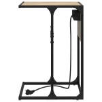 vidaXL Noptieră Stejar sonoma 41.5 x 26 x 60.5 cm Lemn compozit
