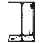 vidaXL Noptieră sonoma gri 41.5 x 26 x 60.5 cm Lemn compozit