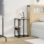 vidaXL Noptieră Stejar sonoma 41.5 x 26 x 60.5 cm Lemn compozit vidaXL Noptieră Stejar sonoma 41.5 x 26 x 60.5 cm Lemn compozit