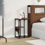 vidaXL Dulap de noapte Stejar brun 41.5 x 26 x 60.5 cm Lemn compozit vidaXL Dulap de noapte Stejar brun 41.5 x 26 x 60.5 cm Lemn compozit