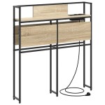 vidaXL Tăblie de depozitare Stejar sonoma 90 cm Lemn compozit vidaXL Tăblie de depozitare Stejar sonoma 90 cm Lemn compozit