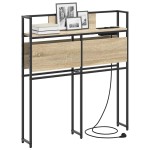 vidaXL Tăblie de depozitare Stejar sonoma 90 cm Lemn compozit vidaXL Tăblie de depozitare Stejar sonoma 90 cm Lemn compozit