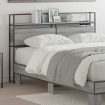 vidaXL Tăblie de depozitare cu raft sonoma gri 120 cm Lemn compozit