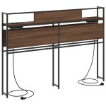 vidaXL Tăblie de depozitare Stejar brun 135 cm Lemn compozit vidaXL Tăblie de depozitare Stejar brun 135 cm Lemn compozit
