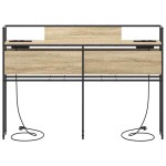 vidaXL Tăblie de depozitare Stejar sonoma 140 cm Lemn compozit vidaXL Tăblie de depozitare Stejar sonoma 140 cm Lemn compozit