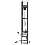 vidaXL Tăblie de depozitare Stejar negru 150 cm Lemn compozit vidaXL Tăblie de depozitare Stejar negru 150 cm Lemn compozit