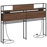 vidaXL Tăblie de depozitare Stejar brun 150 cm Lemn compozit vidaXL Tăblie de depozitare Stejar brun 150 cm Lemn compozit