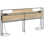 vidaXL Tăblie de depozitare Stejar sonoma 180 cm Lemn compozit