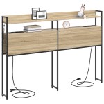 vidaXL Tăblie de depozitare Stejar sonoma 160 cm Lemn compozit