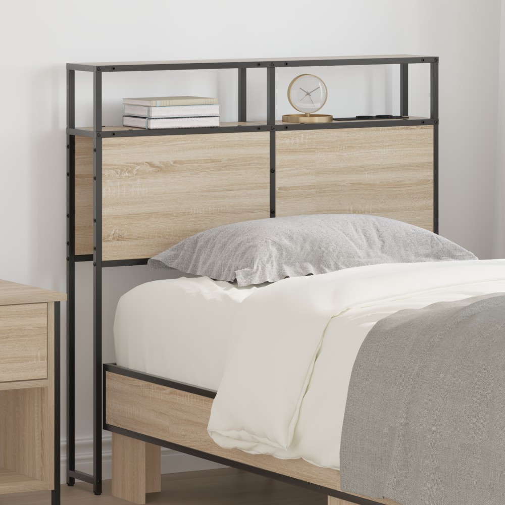 vidaXL Tăblie de depozitare Stejar sonoma 80 cm Lemn compozit