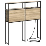 vidaXL Tăblie de depozitare Stejar sonoma 90 cm Lemn compozit vidaXL Tăblie de depozitare Stejar sonoma 90 cm Lemn compozit