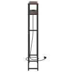 vidaXL Tăblie de depozitare Pe perete Stejar brun 90 cm Lemn compozit vidaXL Tăblie de depozitare Pe perete Stejar brun 90 cm Lemn compozit