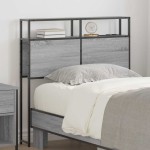 vidaXL Tăblie de depozitare Pe perete sonoma gri 100 cm Lemn compozit vidaXL Tăblie de depozitare Pe perete sonoma gri 100 cm Lemn compozit