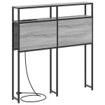 vidaXL Tăblie de depozitare Pe perete sonoma gri 100 cm Lemn compozit vidaXL Tăblie de depozitare Pe perete sonoma gri 100 cm Lemn compozit