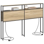 vidaXL Tăblie de depozitare Stejar sonoma 120 cm Lemn compozit