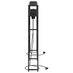 vidaXL Tăblie de depozitare Stejar negru 150 cm Lemn compozit vidaXL Tăblie de depozitare Stejar negru 150 cm Lemn compozit