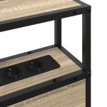 vidaXL Tăblie de depozitare Stejar sonoma 150 cm Lemn compozit vidaXL Tăblie de depozitare Stejar sonoma 150 cm Lemn compozit