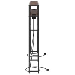 vidaXL Tăblie de depozitare Pe perete Stejar brun 150 cm Lemn compozit vidaXL Tăblie de depozitare Pe perete Stejar brun 150 cm Lemn compozit