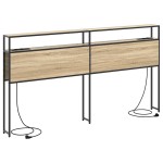 vidaXL Tăblie de depozitare Stejar sonoma 180 cm Lemn compozit vidaXL Tăblie de depozitare Stejar sonoma 180 cm Lemn compozit
