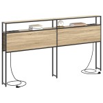 vidaXL Tăblie de depozitare Stejar sonoma 180 cm Lemn compozit vidaXL Tăblie de depozitare Stejar sonoma 180 cm Lemn compozit