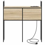 vidaXL Tăblie de depozitare Stejar sonoma 80 cm Lemn compozit vidaXL Tăblie de depozitare Stejar sonoma 80 cm Lemn compozit