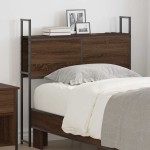 vidaXL Tăblie de depozitare Stejar brun 90 cm Lemn compozit vidaXL Tăblie de depozitare Stejar brun 90 cm Lemn compozit