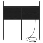 vidaXL Tăblie de depozitare Stejar negru 100 cm Lemn compozit vidaXL Tăblie de depozitare Stejar negru 100 cm Lemn compozit