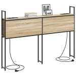 vidaXL Tăblie de depozitare Stejar sonoma 140 cm Lemn compozit