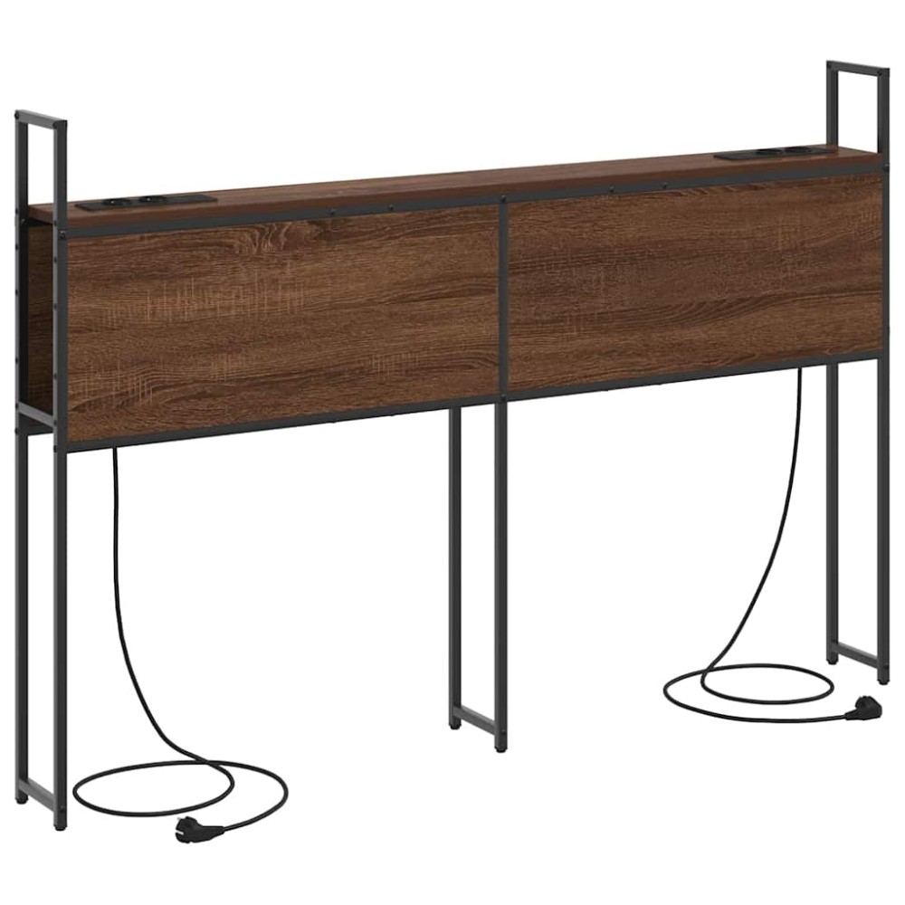 vidaXL Tăblie de depozitare Stejar brun 140 cm Lemn compozit