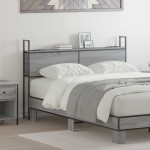 vidaXL Tăblie de depozitare sonoma gri 160 cm Lemn compozit vidaXL Tăblie de depozitare sonoma gri 160 cm Lemn compozit
