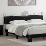 vidaXL Tăblie de depozitare Stejar negru 180 cm Lemn compozit vidaXL Tăblie de depozitare Stejar negru 180 cm Lemn compozit