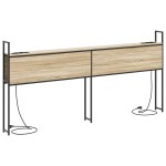 vidaXL Tăblie de depozitare Stejar sonoma 180 cm Lemn compozit