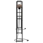 vidaXL Tăblie de depozitare Stejar afumat 180 cm Lemn compozit vidaXL Tăblie de depozitare Stejar afumat 180 cm Lemn compozit