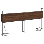 vidaXL Tăblie de depozitare Stejar brun 180 cm Lemn compozit vidaXL Tăblie de depozitare Stejar brun 180 cm Lemn compozit