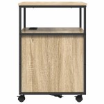vidaXL Dulap de birou Stejar sonoma 60 x 46 x 67 cm Lemn compozit