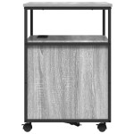 vidaXL Dulap de birou sonoma gri 60 x 46 x 67 cm Lemn compozit
