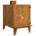 vidaXL Sobă de camping 35x50x60 cm Oțel Corten vidaXL Sobă de camping 35x50x60 cm Oțel Corten