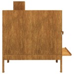 vidaXL Sobă de camping 35x50x60 cm Oțel Corten vidaXL Sobă de camping 35x50x60 cm Oțel Corten
