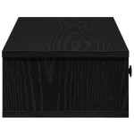 vidaXL Raft de perete cu sertare negru 60x28x15 cm lemn prelucrat vidaXL Raft de perete cu sertare negru 60x28x15 cm lemn prelucrat