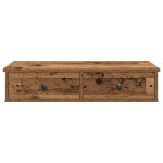 vidaXL Raft de perete cu sertare Lemn vechi 80x31x17 cm Lemn prelucrat vidaXL Raft de perete cu sertare Lemn vechi 80x31x17 cm Lemn prelucrat