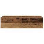 vidaXL Raft perete cu sertare Lemn vechi 60x26,5x15 cm Lemn prelucrat vidaXL Raft perete cu sertare Lemn vechi 60x26,5x15 cm Lemn prelucrat