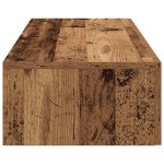 vidaXL Raft perete cu sertare Lemn vechi 60x26,5x15 cm Lemn prelucrat vidaXL Raft perete cu sertare Lemn vechi 60x26,5x15 cm Lemn prelucrat