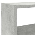 vidaXL Raft cubic perete cu 7 compartimente gri beton lemn prelucrat